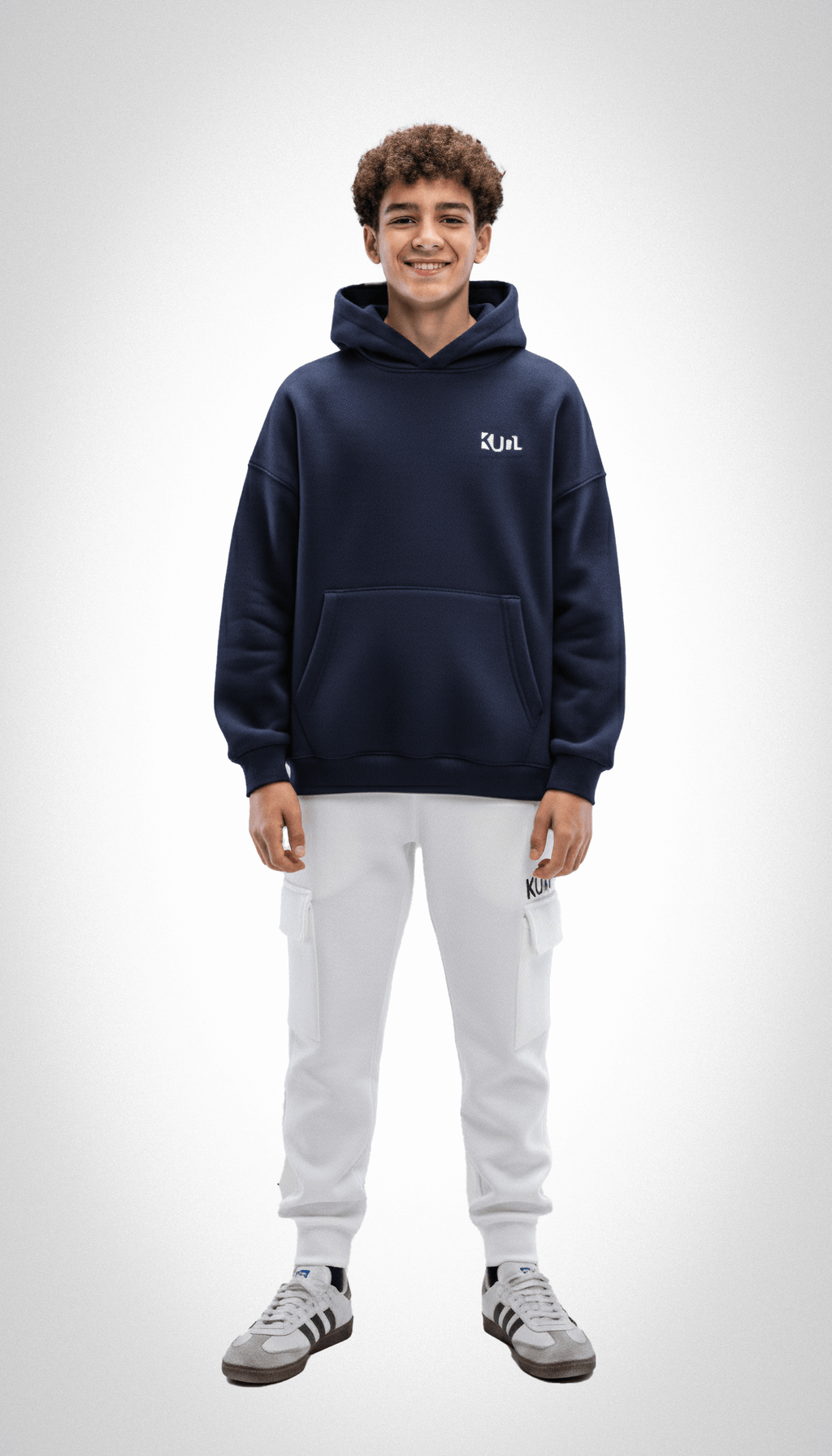 blue CLO hoodie