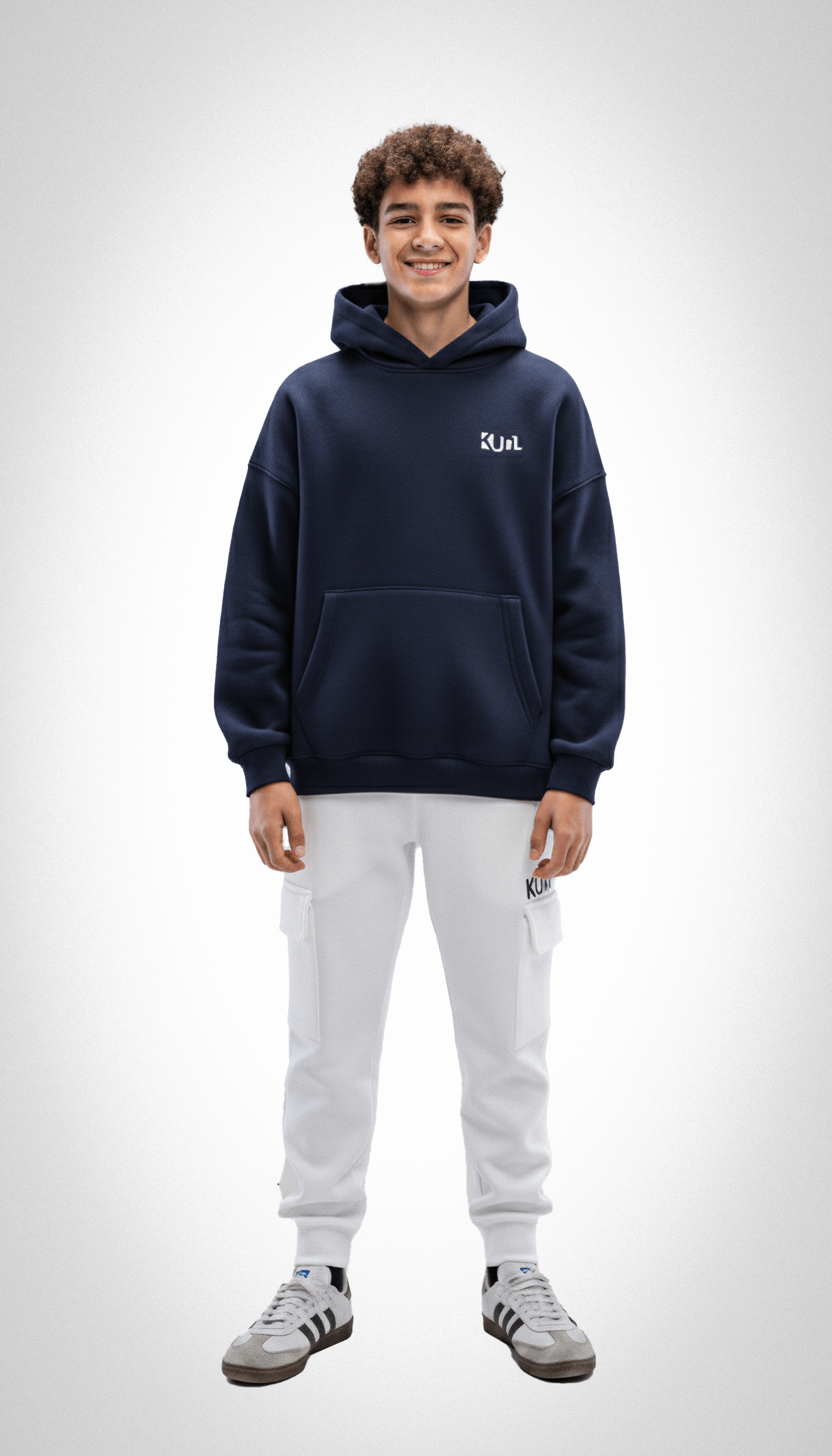 blue CLO hoodie