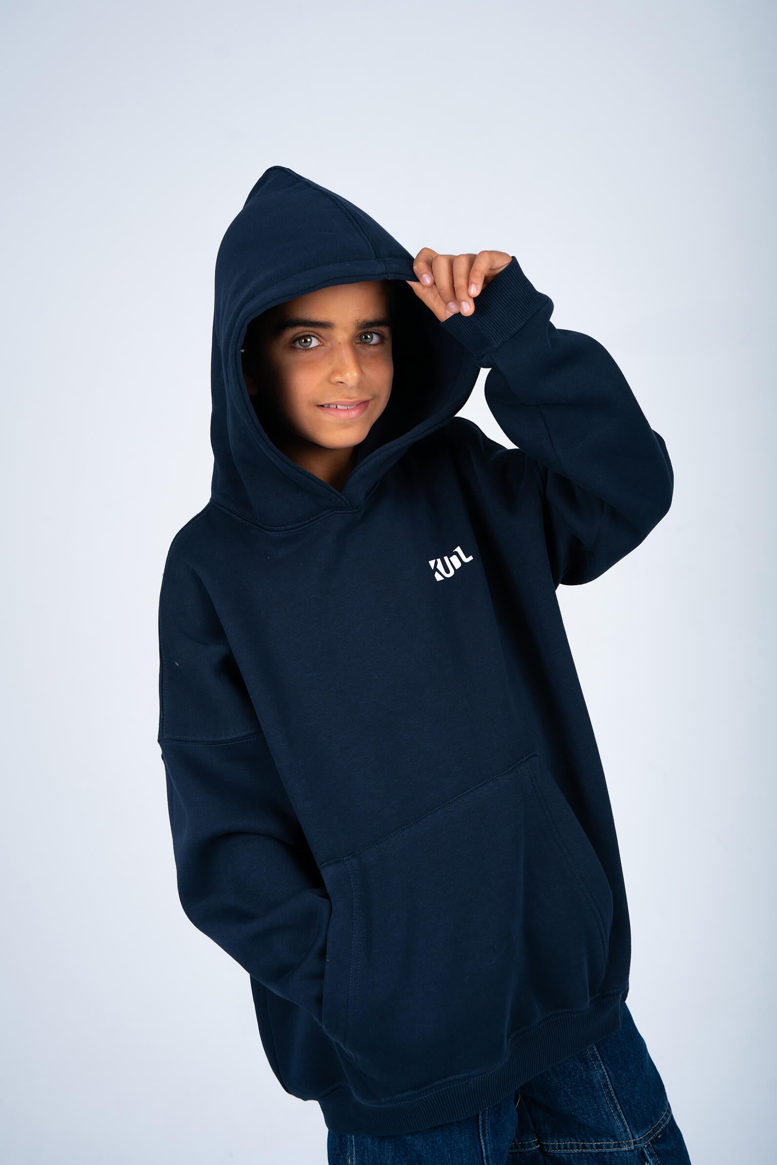blue clo hoodie
