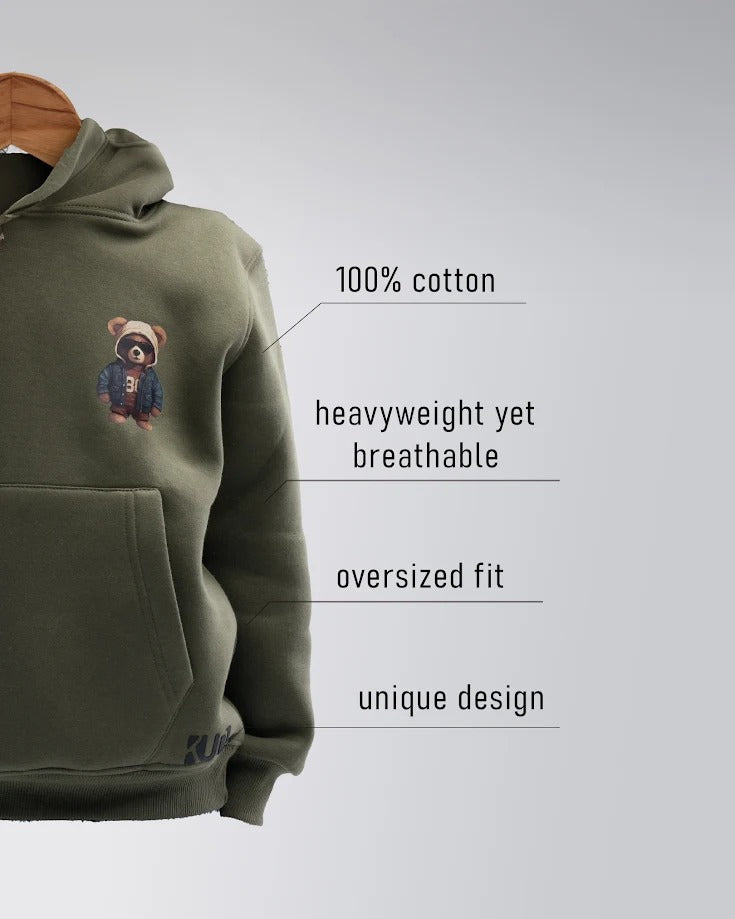 olive hoodie
