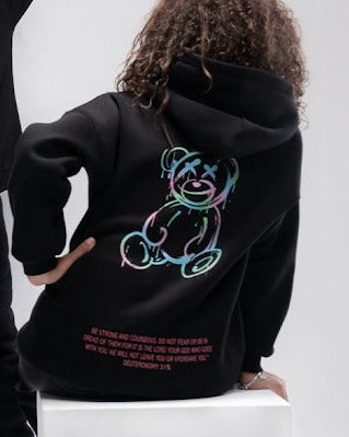 black Bear back hoodie