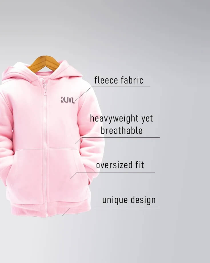 pink fleece zip up jacket