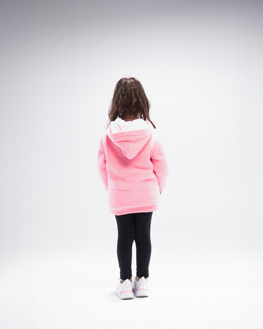 pink fleece zip up jacket