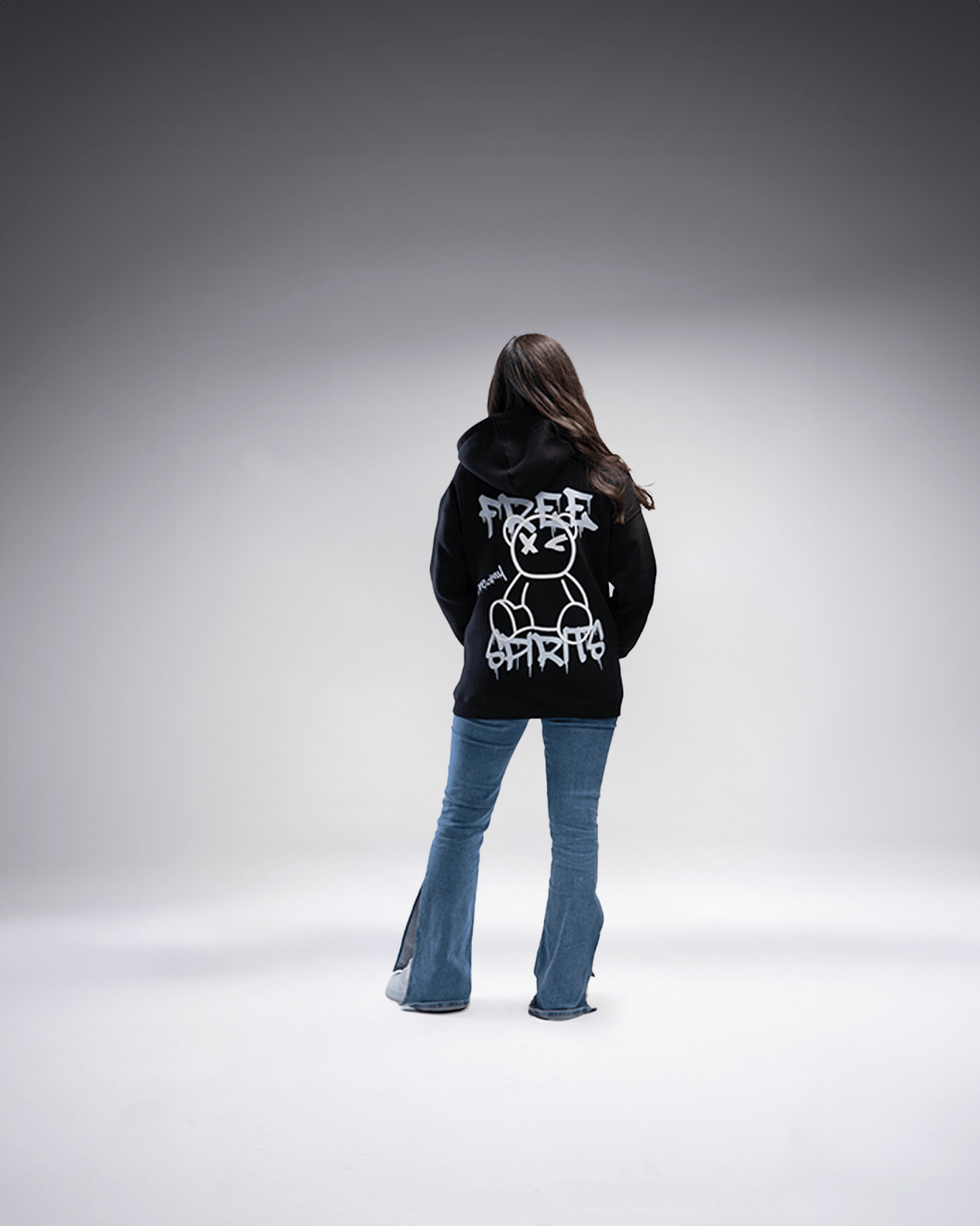 free spirits teddy hoodie